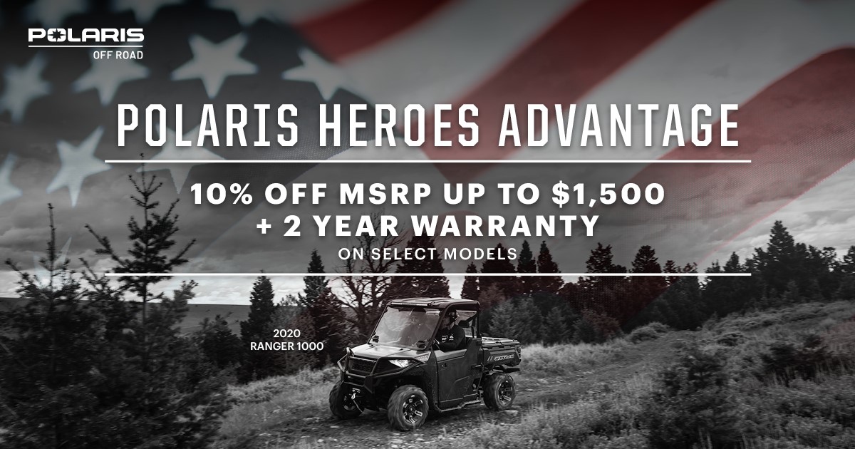 Polaris Heroes Advantage Incentive!