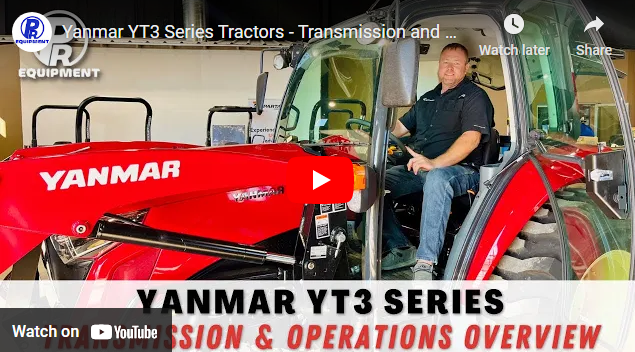 Yanmar YT3 Series Tractor and Transmission Operation Overview Tractor ...