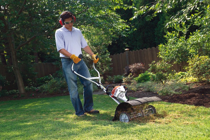 Yard boss deals aerator