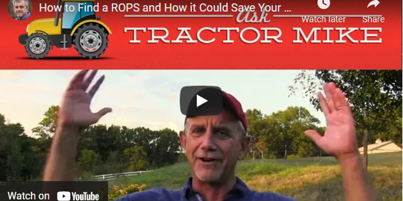 How a Tractor ROPS Can Save Your Life Tractor Ranch Company Phoenix, AZ ...