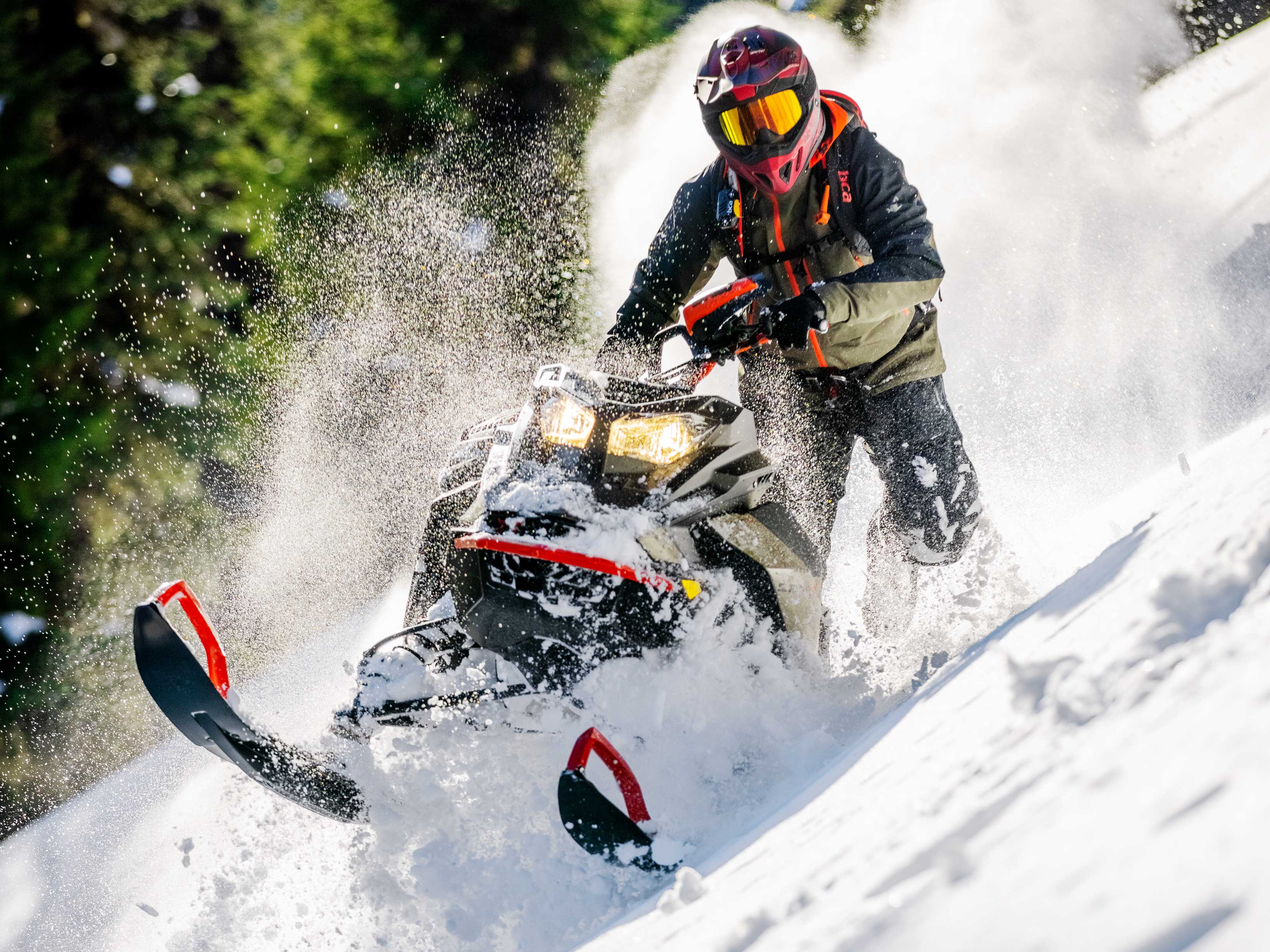 Snowmobile Safety, Avalanche Packs, Shovels